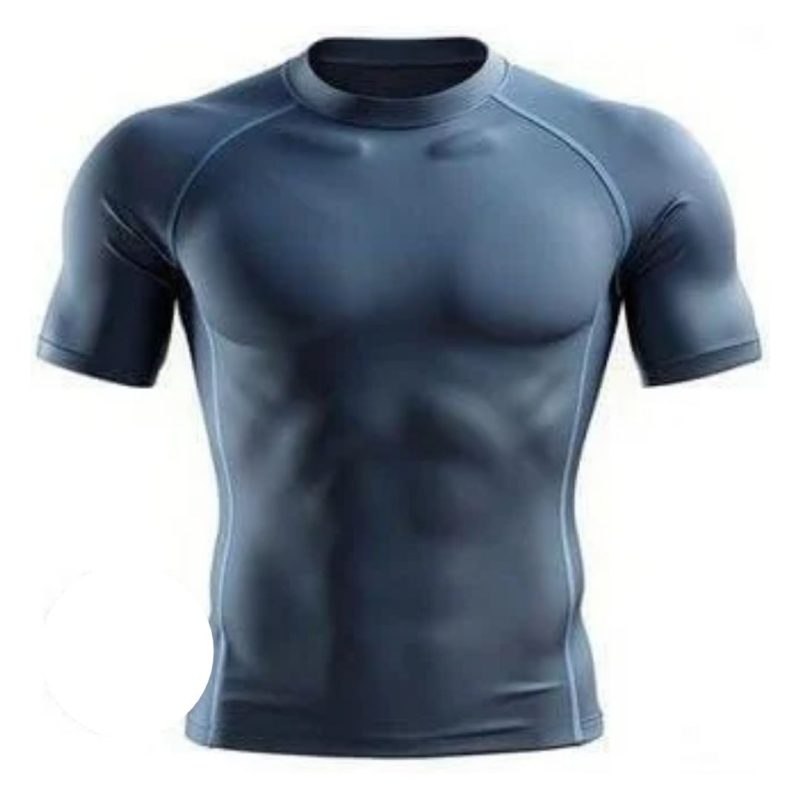 Molde Camiseta de Compressão Esportiva (PP ao G5)