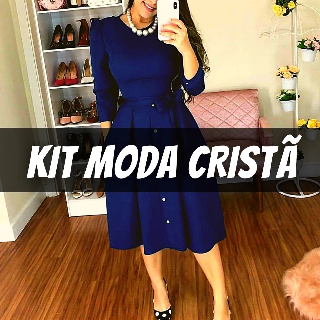Kit Moldes Moda Cristã - Imagem 1