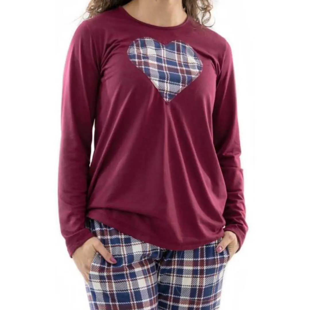 MODELO-Blusa-de-Pijama-Feminino-Verão-(PP-ao-G5) Molde Blusa de Pijama Feminino Verão (PP ao G5) - Imagem 1