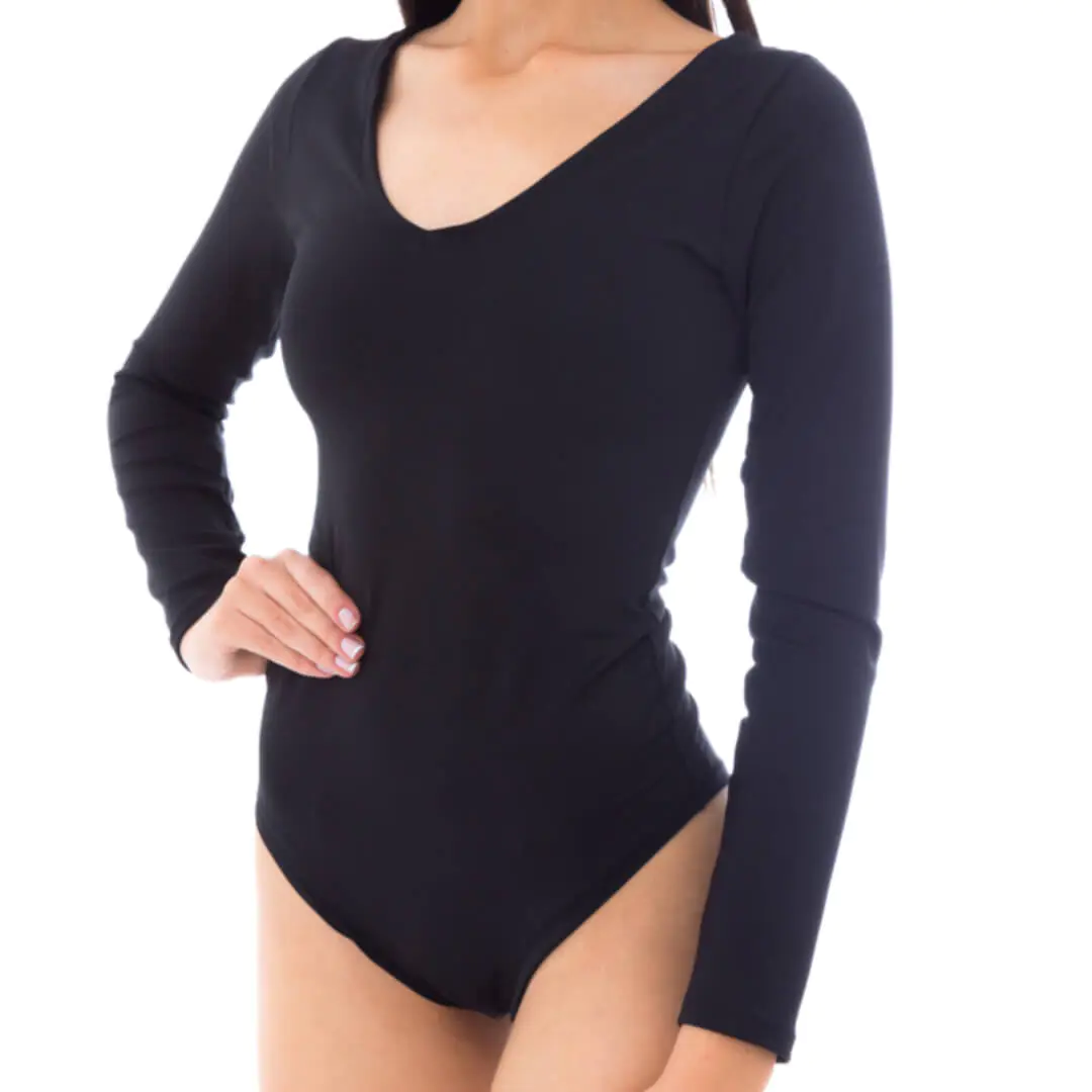 Molde Body Básico Manga Longa (PP ao GG) - Imagem 1