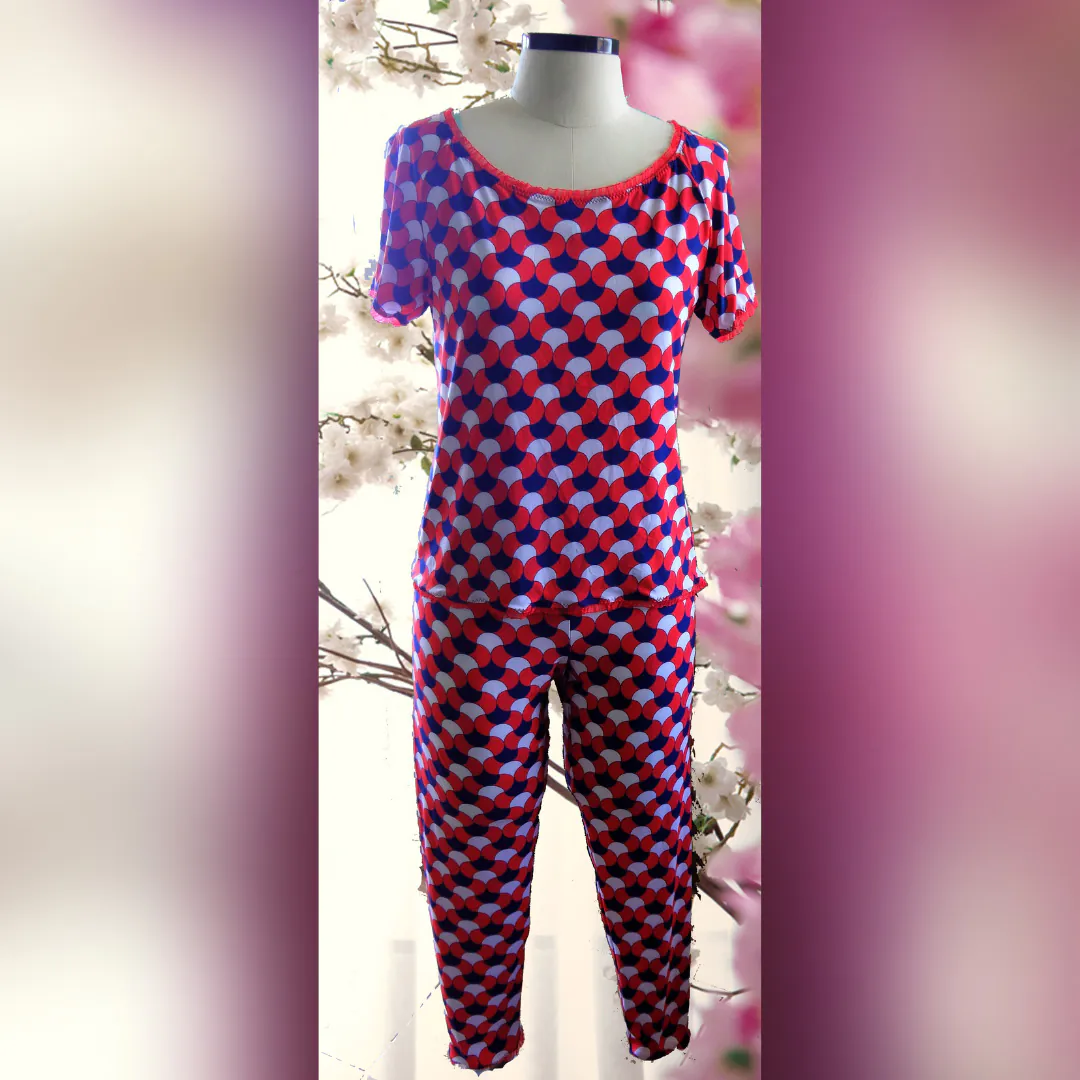 Molde Pijama Mangas Raglan (P ao G3) - Imagem 1