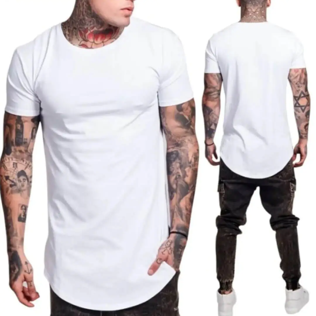 Molde Camiseta LongLine Manga Curta (PP ao EG) - Imagem 1