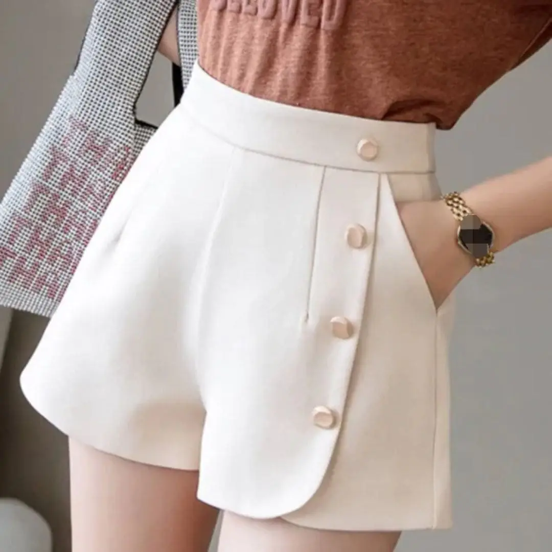 Molde Short Cintura Alta com botões e Bolso (P ao GG) - Imagem 1