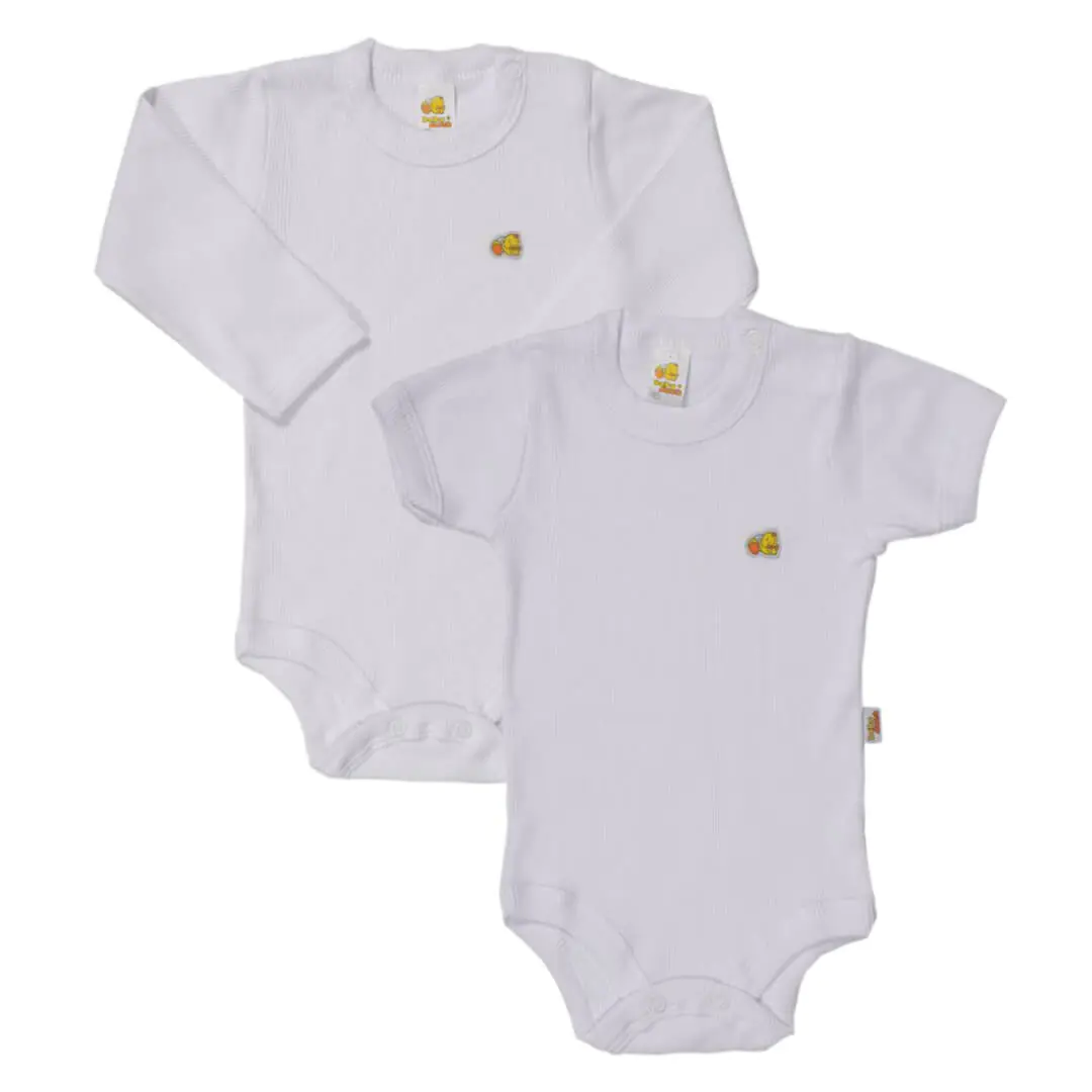 Molde Body Bebê Manga Longa e Curta (RN ao GG) - Imagem 1