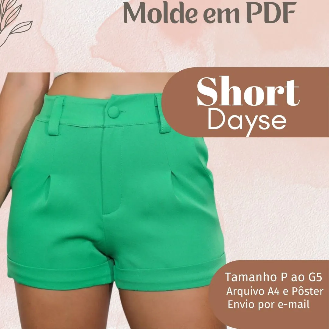 Molde Short Dayse (P ao G5) - Imagem 1