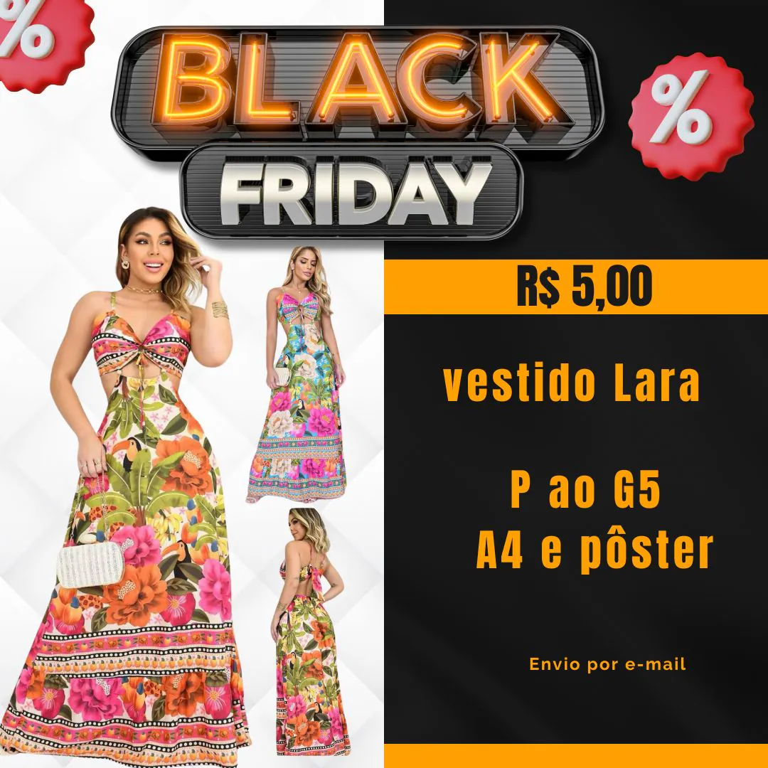 Molde Vestido Lara (P ao G5) - Imagem 1